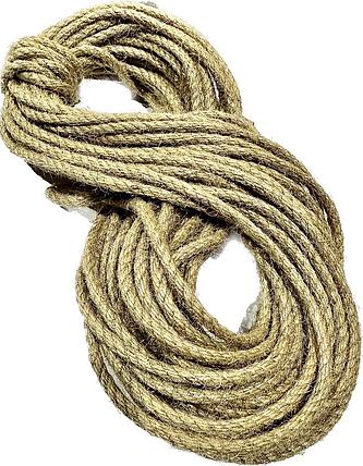 Веревка джутовая 4мм 20 метров (+/-10%), фото 2
