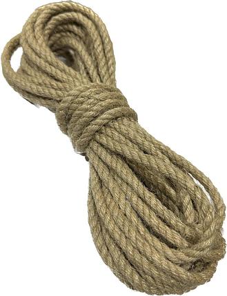 Веревка джутовая 6мм 20 метров (+/-10%), фото 2