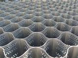 Газонная георешетка полимерная ПГ  50/85_2024_П черная, ячейка 50х85х85мм, модуль 2,4х2,45м2, фото 7