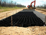Газонная георешетка полимерная ПГ  50/85_2024_П черная, ячейка 50х85х85мм, модуль 2,4х2,45м2, фото 9