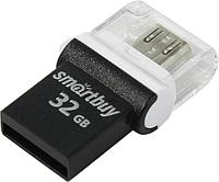 Накопитель SmartBuy SB32GBPO-K USB2.0/USB micro-B OTG Flash Drive 32Gb (RTL)