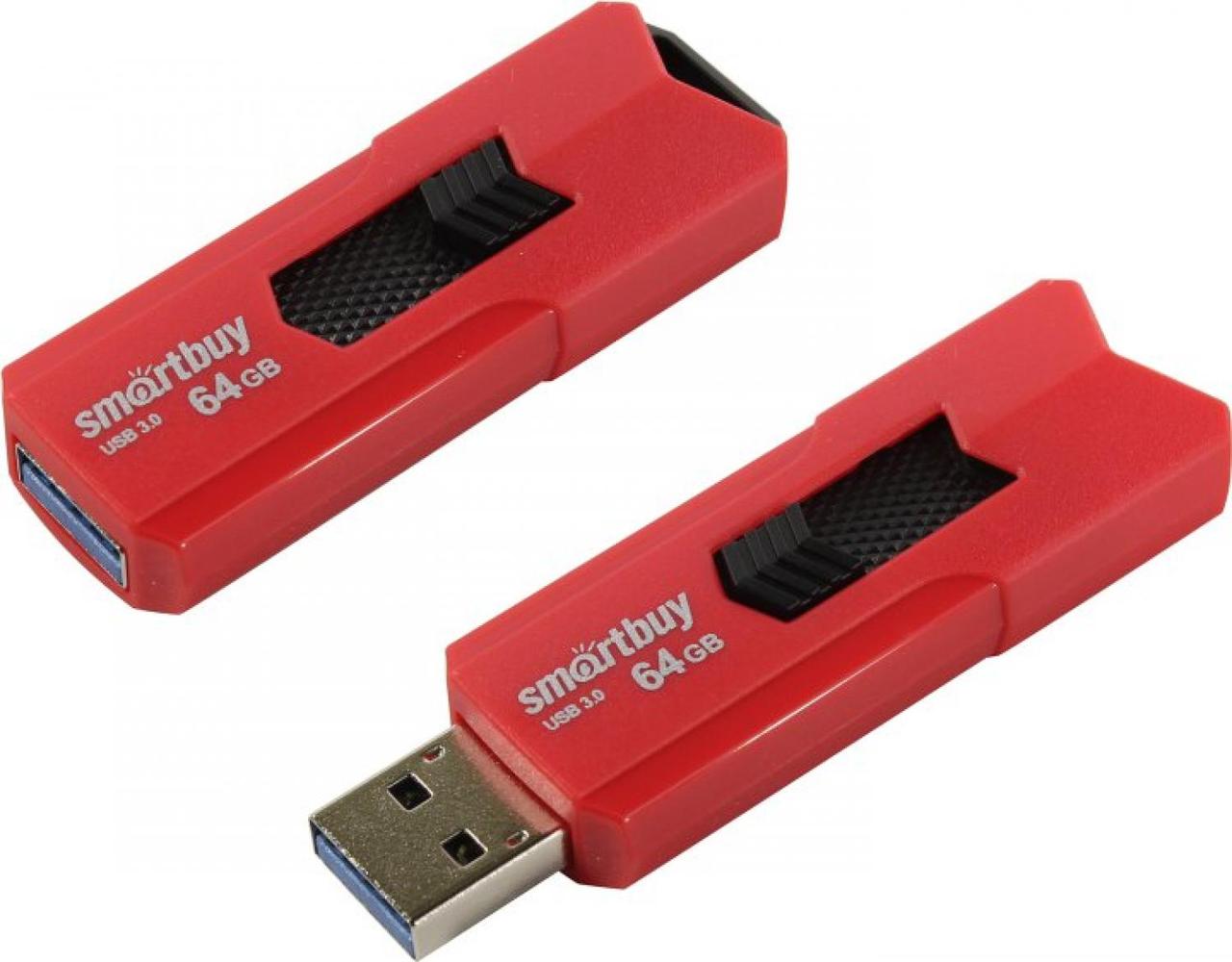 Накопитель SmartBuy SB64GBST-R3 USB3.0 Flash Drive 64Gb (RTL) - фото 1 - id-p204487565