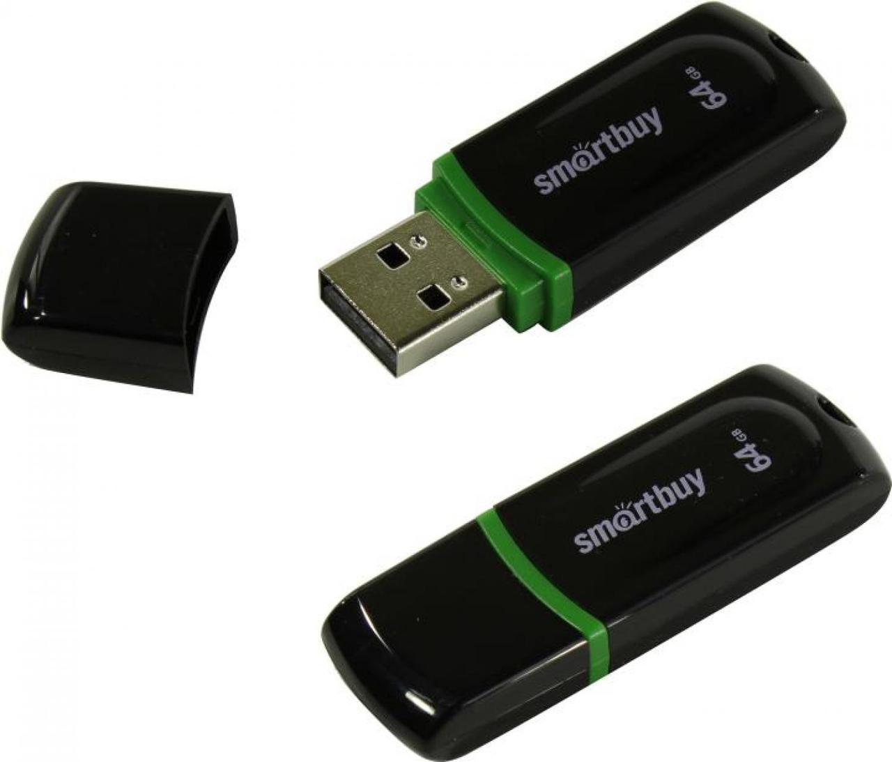 Накопитель SmartBuy Paean SB64GBPN-K USB2.0 Flash Drive 64Gb (RTL) - фото 1 - id-p204487585