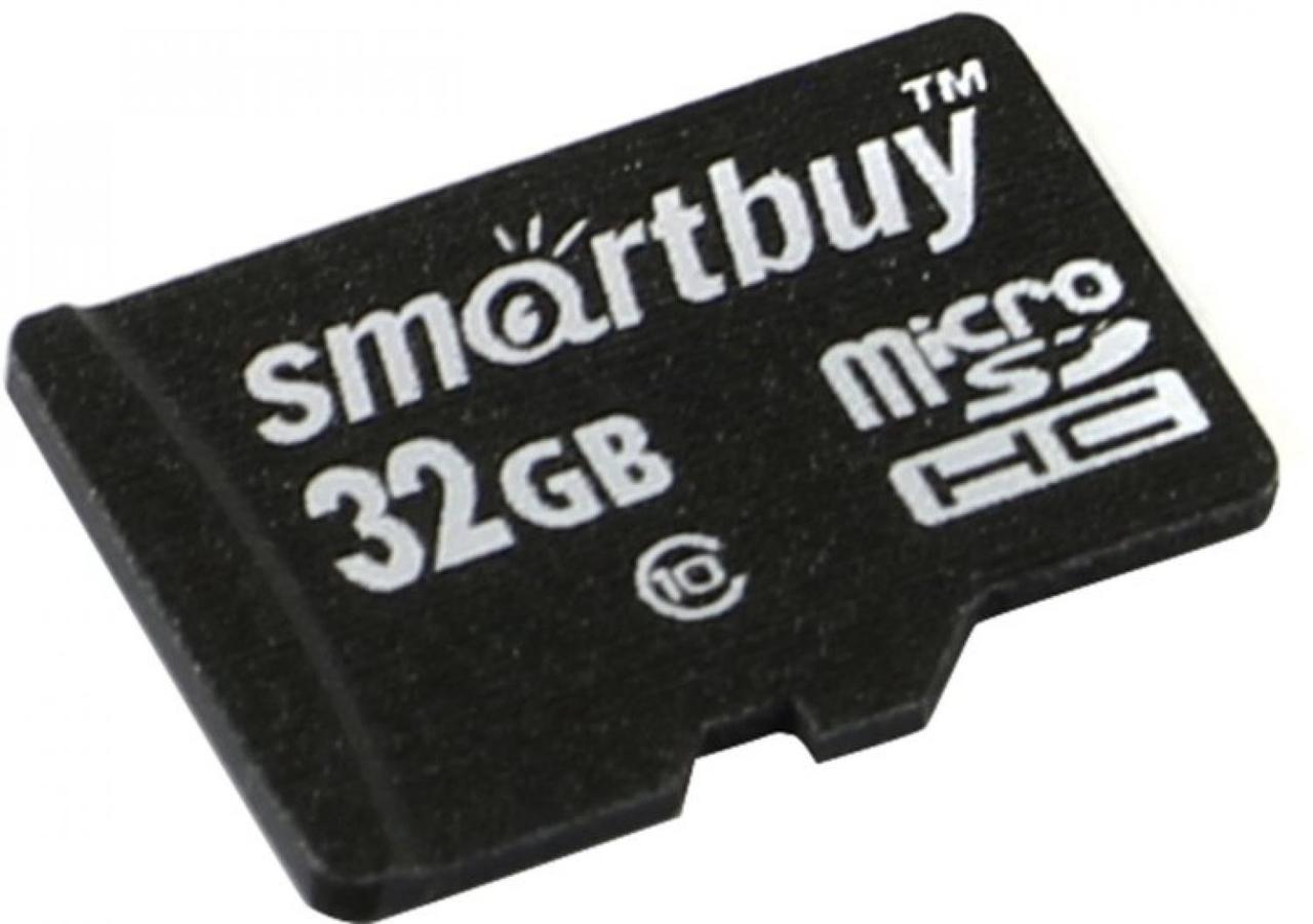 Карта памяти SmartBuy SB32GBSDCL10-00LE microSDHC 32Gb Class10 - фото 1 - id-p204487731
