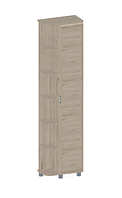 Угловое окончание для шкафа Лером Мелисса ШК-2825-ГС (гикори джексон светлый)