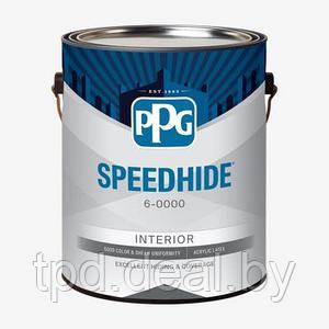 Краска PPG Speedhide для стен и потолков 6-411/01 (3,78 л), EGGSHELL (яичная скорлупа)