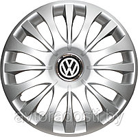 Колпаки на колеса SJS модель 329 / 15"+ комплект значков VW