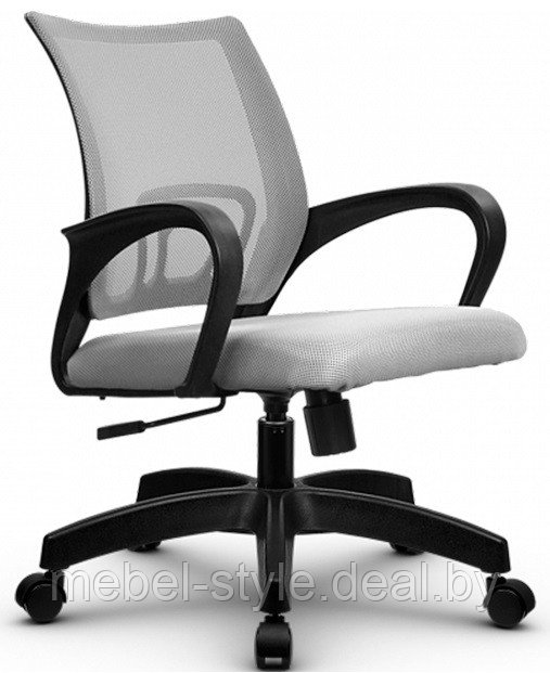 Кресло Metta CS -9 подлокотники 106, основание 001 для комфортной работы в офисе и дома в ткани сетка - фото 4 - id-p204489612