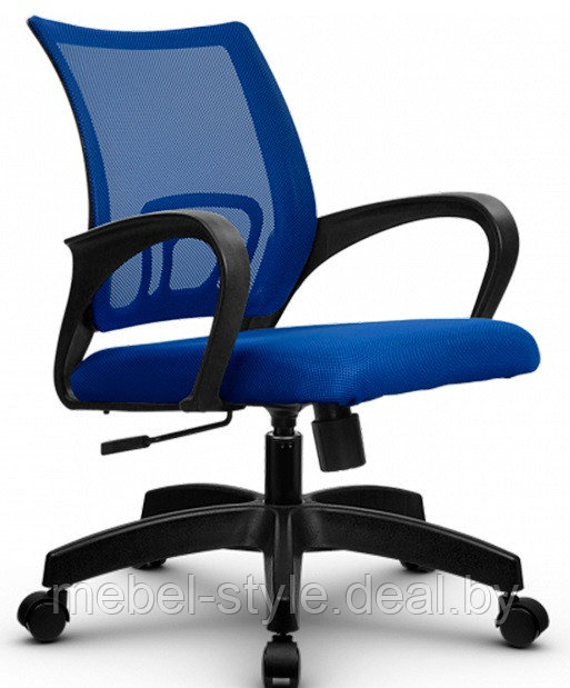 Кресло Metta CS -9 подлокотники 106, основание 001 для комфортной работы в офисе и дома в ткани сетка - фото 3 - id-p204489612
