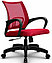 Кресло Metta CS -9 подлокотники 106, основание 001 для комфортной работы в офисе и дома в ткани сетка, фото 2