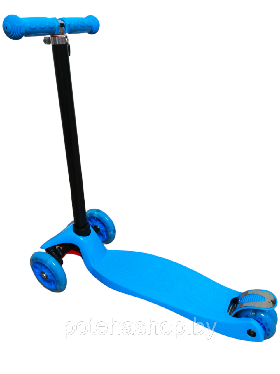 Самокат Scooter 4108 голубой