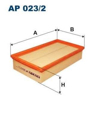 MTF023/2  Фильтр воздушный Ford Transit 2,5 (94-00)  (аналог LX857)