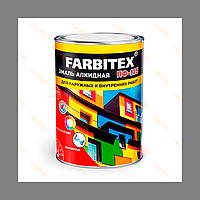 Краска FARBITEX СЕРАЯ 0.8 кг ПФ-115 и МА-15 Масляная Эмаль