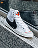 Кроссовки мужские NIKE BLAZER MID '77 JUMBO белый, фото 2