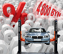 Двухстоечный подъемник, 4т. 380В 3.0кВт / HL-4.0BZ-EM