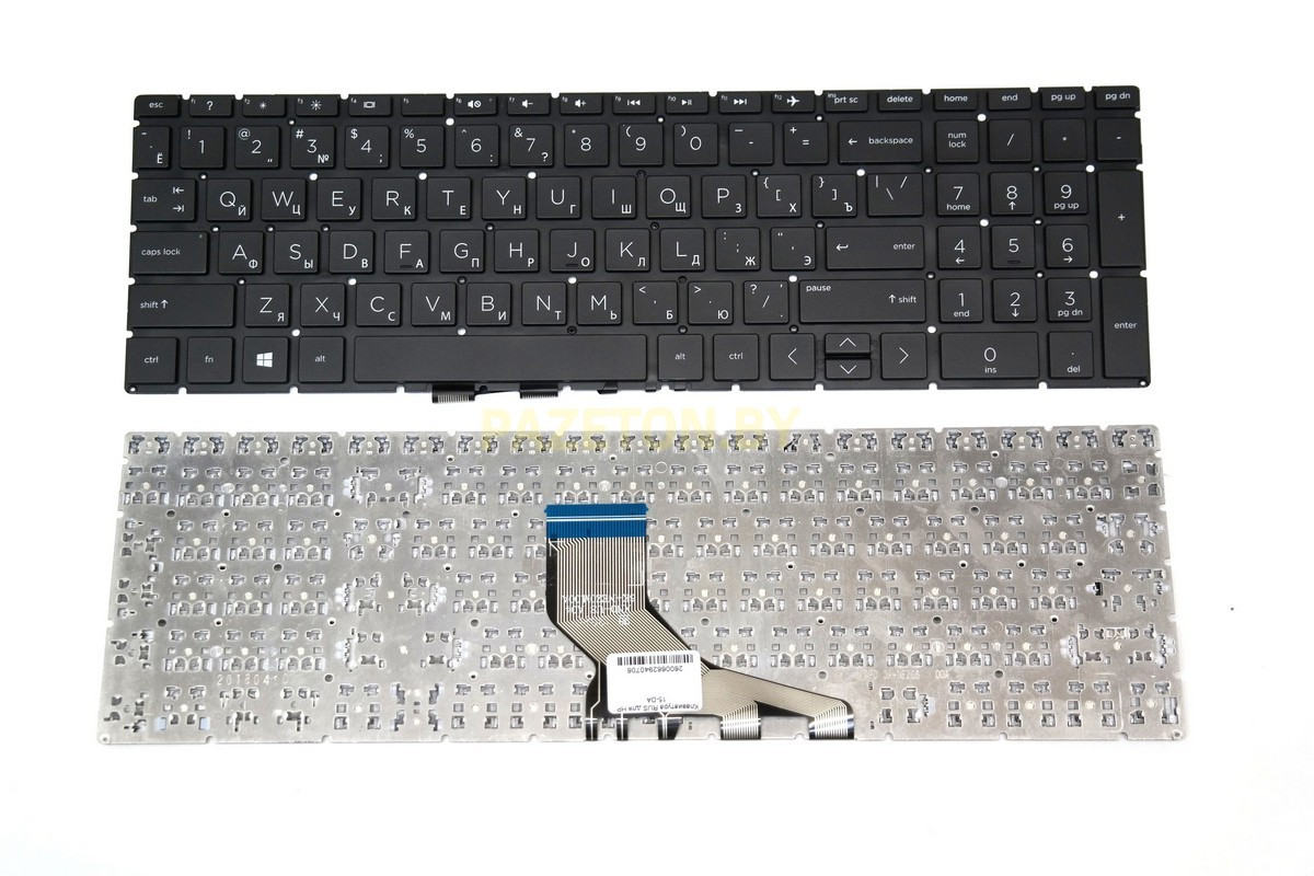 Клавиатура для ноутбука HP Pavilion 15-CS 15-DB 15-DF 15-DW черная