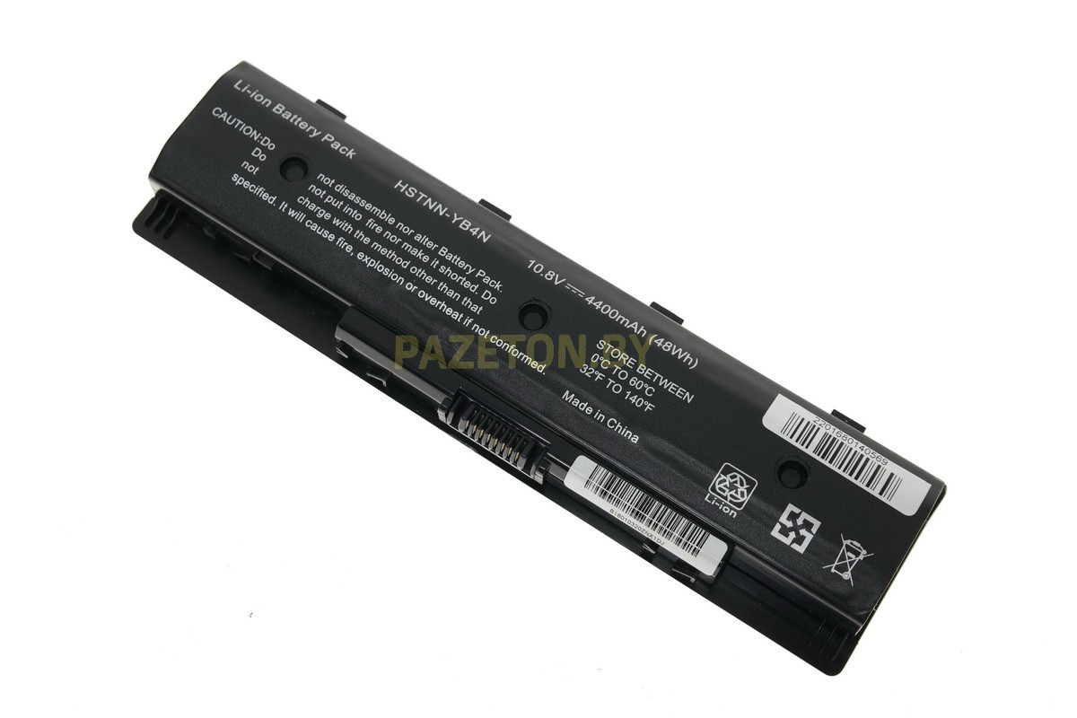 HSTNN-LB4O HSTNN-YB4N HSTNN-YB4O батарея для ноутбука li-ion 10,8v 4400mah черный