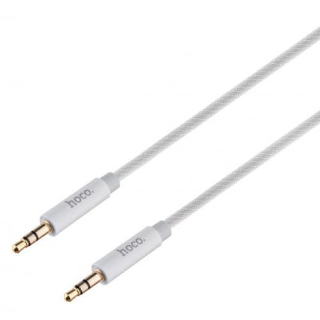 Аудио-кабель AUX Hoco UPA19, длина 2 метра (Белый) - фото 3 - id-p204500568