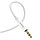 Аудио-кабель AUX Hoco UPA19, длина 2 метра (Белый), фото 4