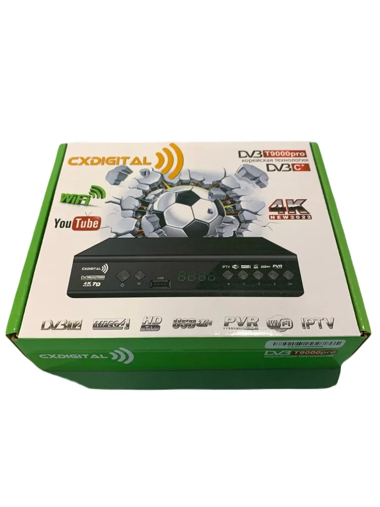 Цифровая телевизионная эфирная приставка DVB-T2 CXDIGITAL T9000pro - фото 1 - id-p204509470