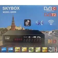Цифровая приставка SKYBOX Q6000 (DVB-T2/C, WI-FI,USB, метал корпус,инструкция)
