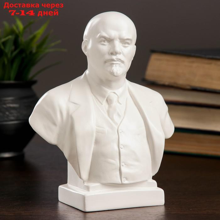 Бюст Ленин большой белый, 8х14х17см - фото 1 - id-p204473620