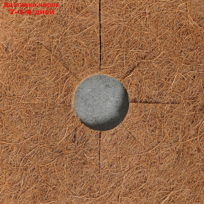 Круг приствольный, d = 0,6 м, из кокосового полотна, набор 5 шт., "Мульчаграм" - фото 4 - id-p204475387