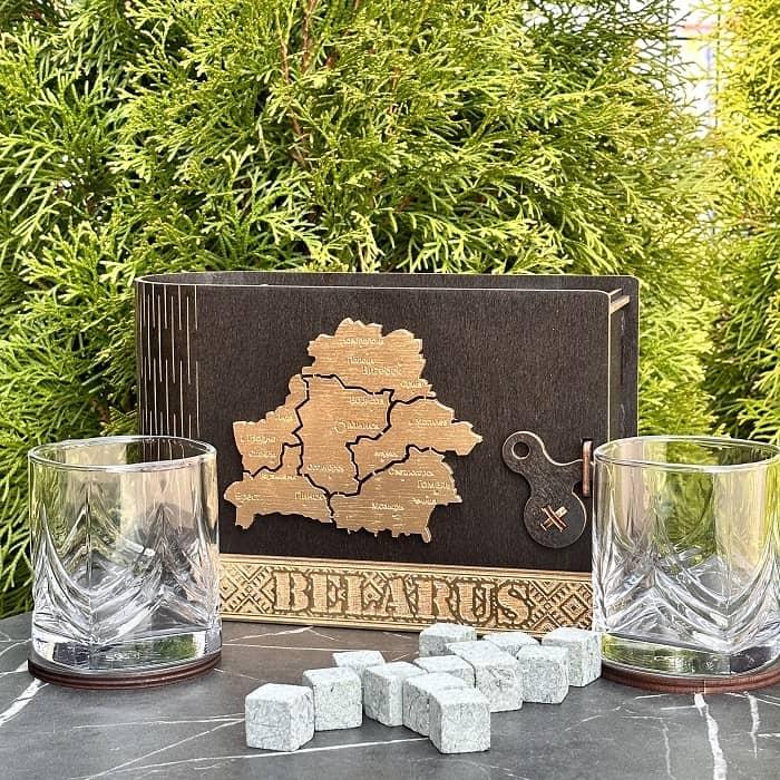 Подарочный набор для виски «Беларусь» - фото 3 - id-p204241943