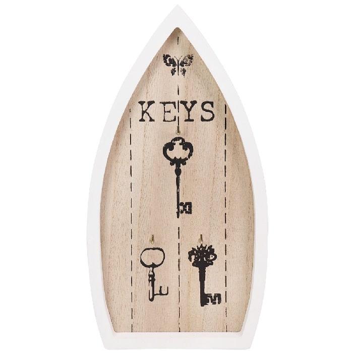 Ключница деревянная открытая «Лодка» цвет:бежевый - фото 1 - id-p204510039