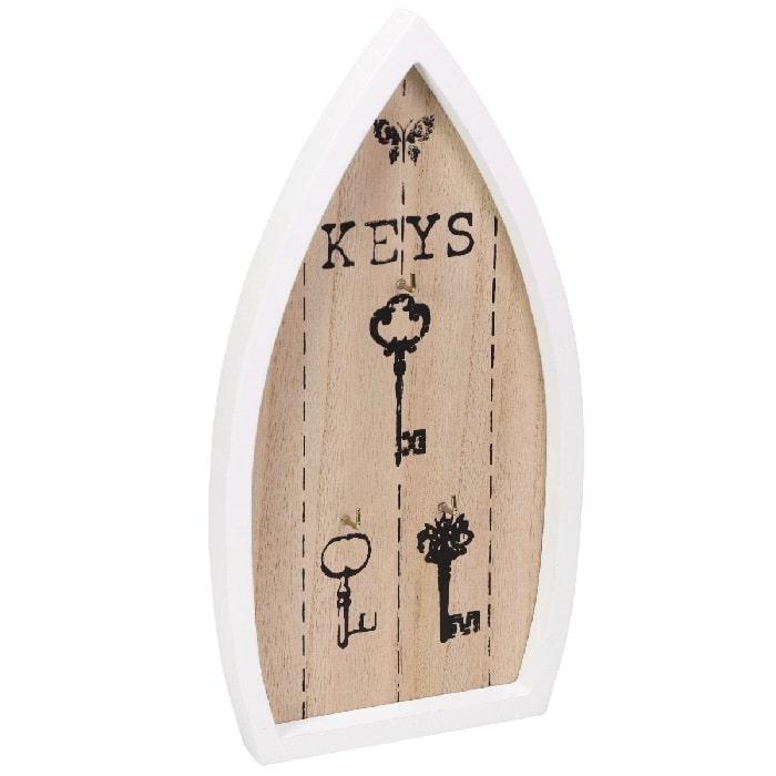 Ключница деревянная открытая «Лодка» цвет:бежевый - фото 2 - id-p204510039