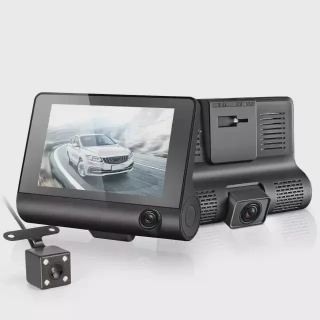Автомобильный видеорегистратор с 3 камерами VIDEO CARDVR Full HD 1080 - фото 4 - id-p204514303