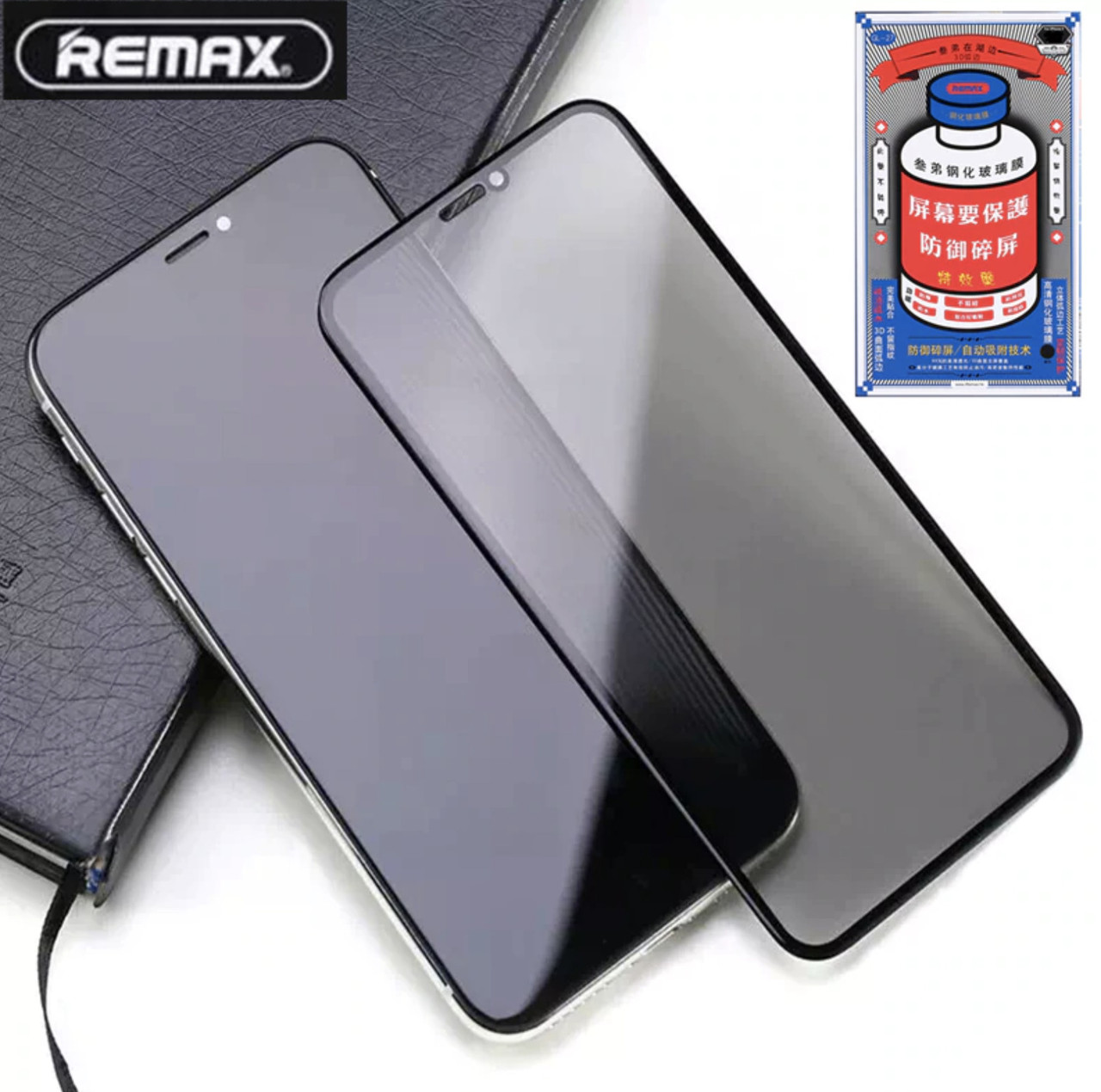 Защитное стекло Remax Medicine для Apple Iphone 12 / 12 Pro (полная проклейка) - фото 2 - id-p204515608