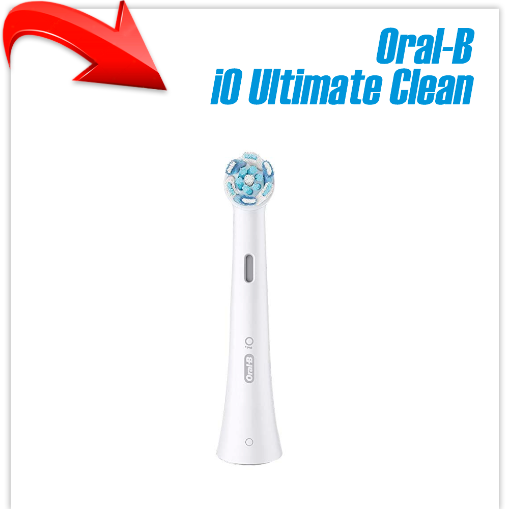 Сменная насадка Oral-B iO Ultimate Clean (1 шт, белый)