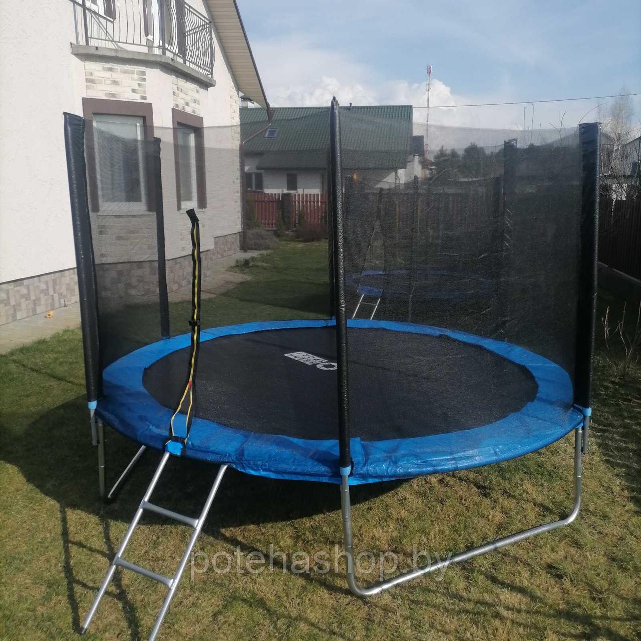 Батут Arena Sport 10FT 312см с сеткой безопасности и лестницей - фото 1 - id-p160568988