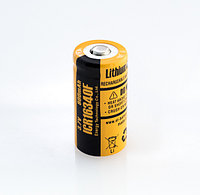 Аккумулятор 16340 800mAh - ET ICR16340F-HT (аналог CR123), 16.5x34мм 3.6V, 800mAh, Li-Ion, + контакт высокий