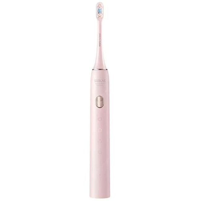 Электрическая зубная щетка Soocas X3U Limited Edition + гель для полости рта (Розовый) - фото 2 - id-p204520288
