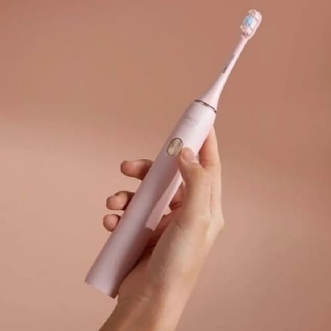 Электрическая зубная щетка Soocas X3U Limited Edition + гель для полости рта (Розовый) - фото 4 - id-p204520288