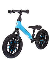 Беговел со светящимися колесами для детей Qplay Spark Balance Bike, голубой