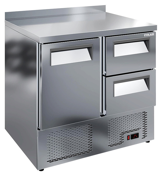 Стол холодильный POLAIR TMi2GN-02-GC с бортом - фото 1 - id-p204522991