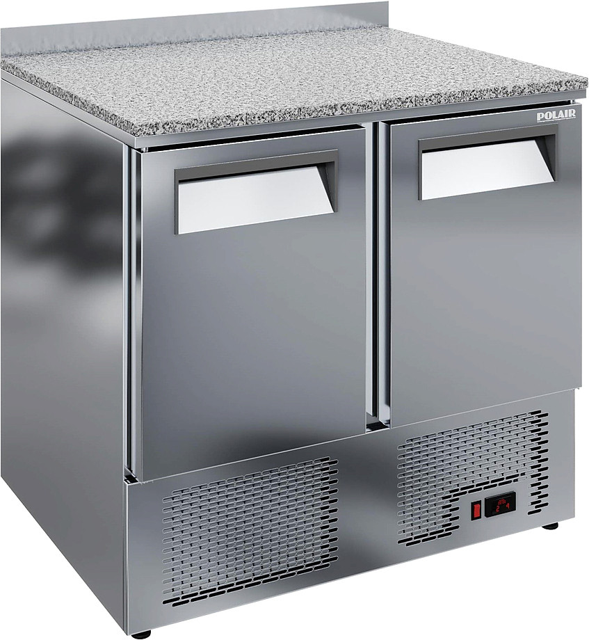 Стол холодильный POLAIR TMi2-GC гранит с бортом - фото 1 - id-p204523039