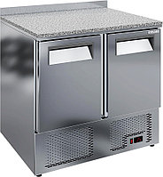 Стол холодильный POLAIR TMi2GN-GC гранит с бортом