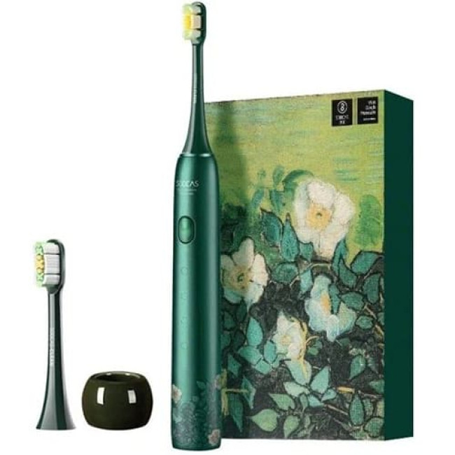 Электрическая зубная щетка Soocas X3U & Van Gogh Museum Design (Зелёный) - фото 1 - id-p204523181