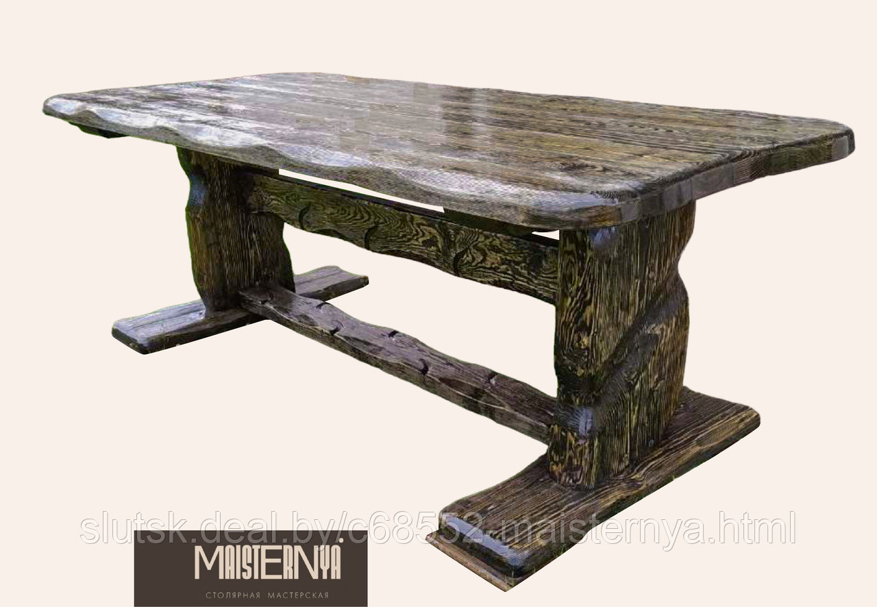 Комплект мебели Маентак 1 (скамья, стол + 2 кресла) - фото 9 - id-p155030114