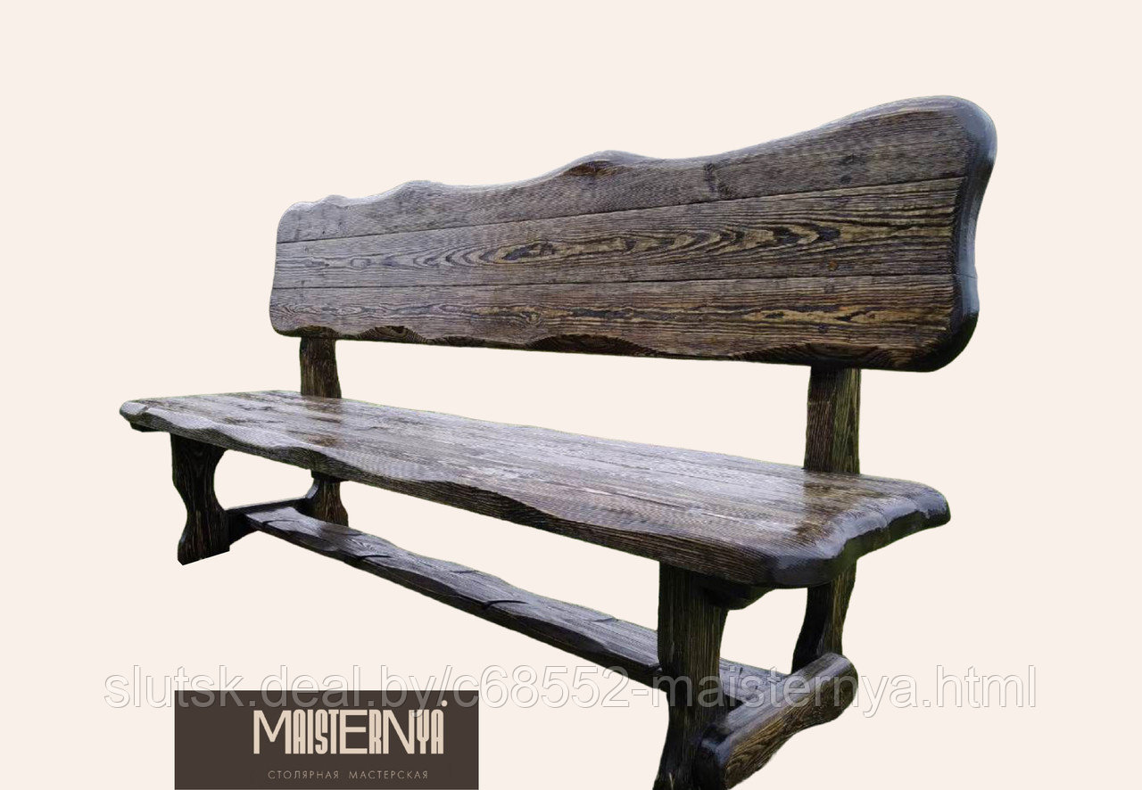 Комплект мебели Маентак 1 (скамья, стол + 2 кресла) - фото 10 - id-p155030114