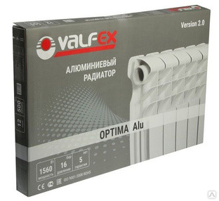 Радиатор алюминиевый VALFEX OPTIMA Alu 500 - фото 1 - id-p204529531