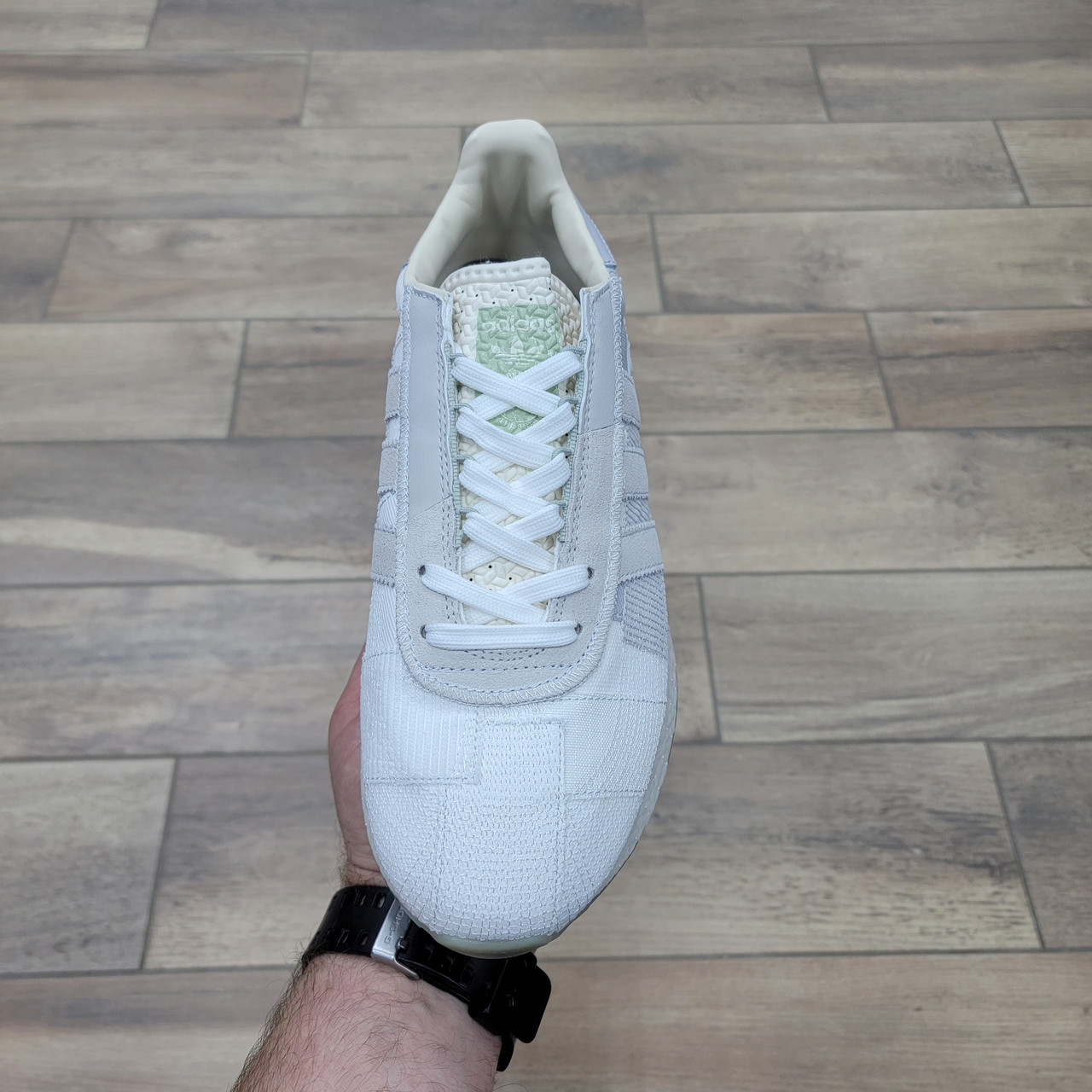 Кроссовки Adidas Retropy E5 White Grey - фото 3 - id-p178843455