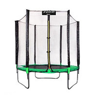 Батут Atlas Sport 183 см (6ft) с внешней сеткой без лестницы GREEN