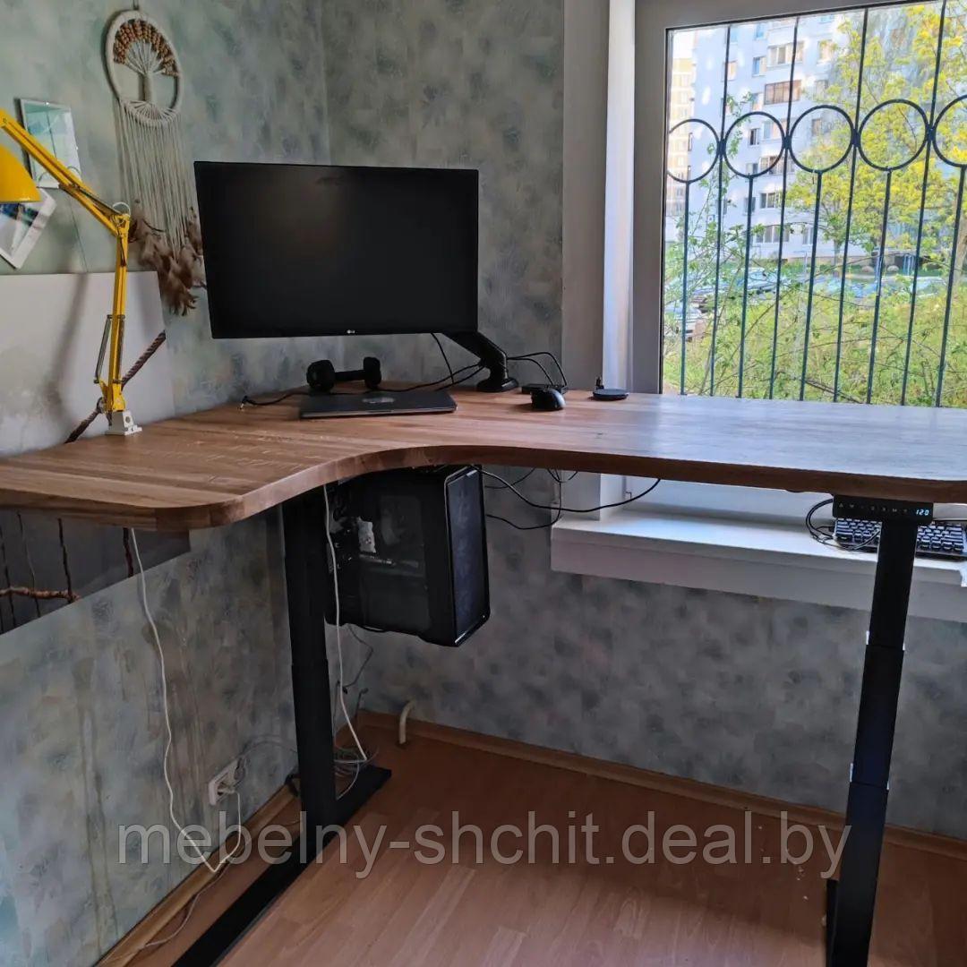 Компьютерный стол из дуба - фото 4 - id-p195821649