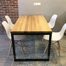 Стол на кухню из дерева в размер