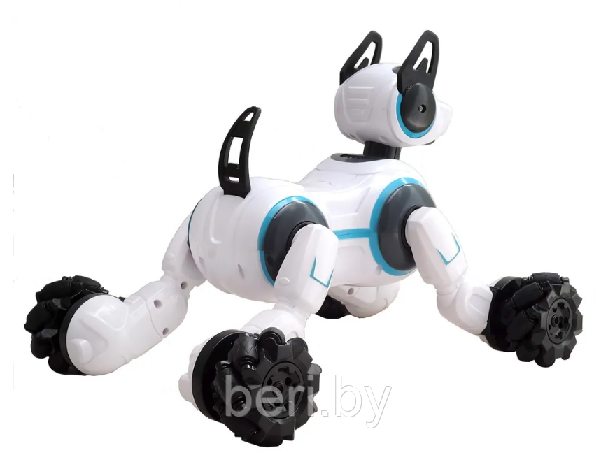 666-800A Робот-собака на радиоуправлении Stunt Dog, браслет-пульт - фото 3 - id-p204540864